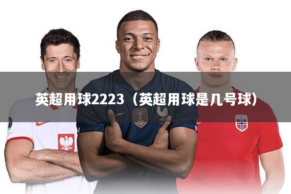 英超用球2223（英超用球是几号球）